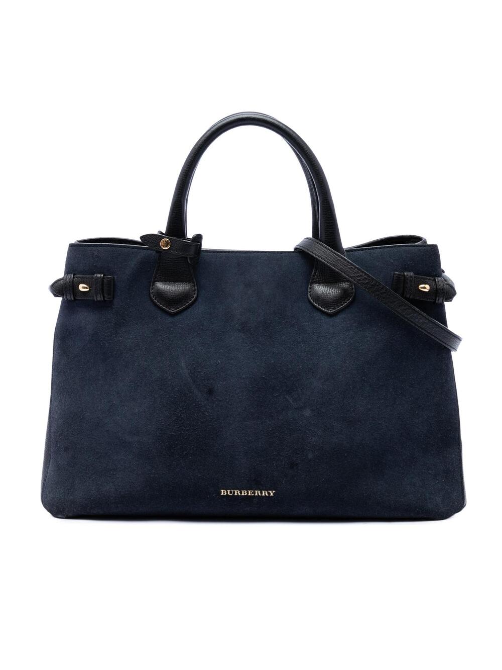 Burberry Medium Suede And Calfskin #345986B47B